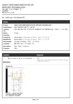 Take IAT - Level 1 Pre Sheets