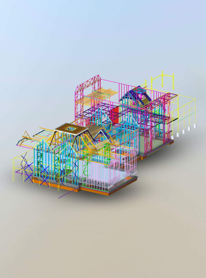 Rotorua Museum Structural Model